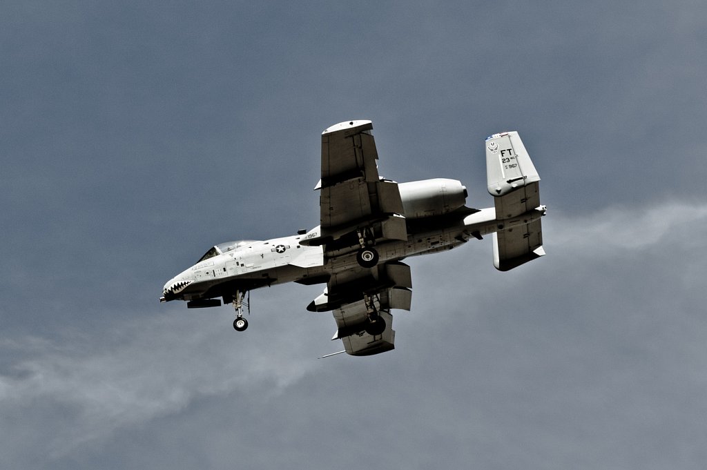 A-10 Warthog Comes in for a Landing