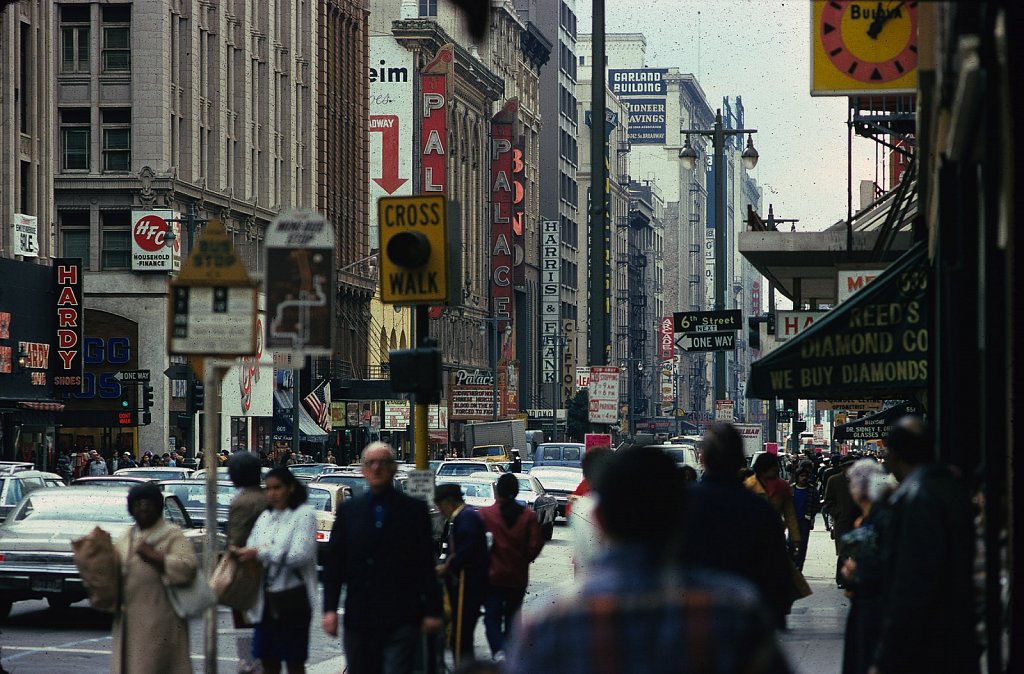 Downtown LA 1975